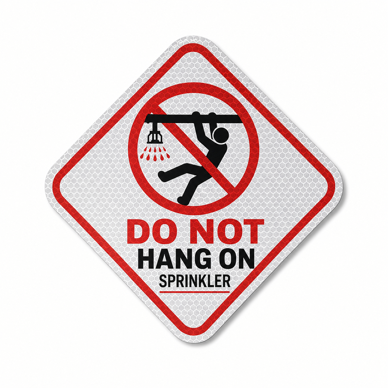 Reflective Delineator Aluminum Sign (Diamond Reflective) |