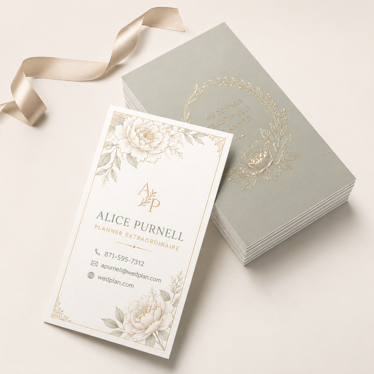 Silk Business Cards | Premium Silk Laminated Visiting Cards |