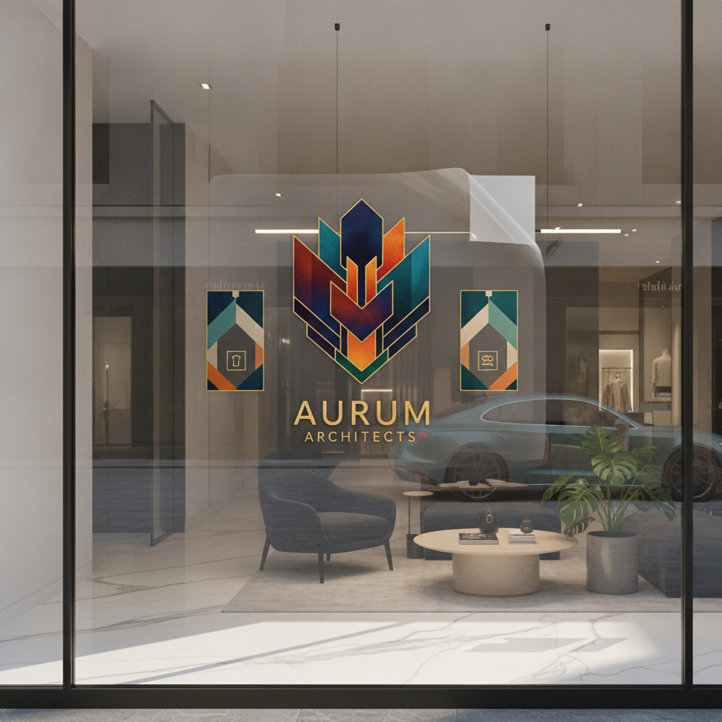 Opaque Window Decals | Premium Custom Printed Privacy Vinyl Decals for Glass Doors