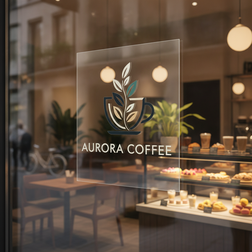 Die-Cut Clear Window Decals | Custom Transparent Vinyl Window
