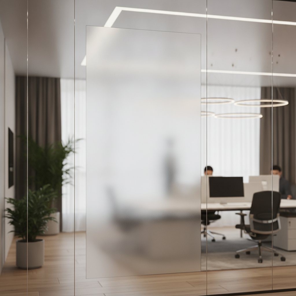 Blank Frosted Decals | Premium Frosted Vinyl Window