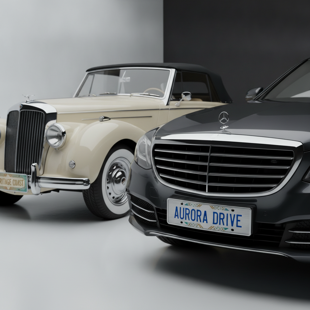 Custom License Plates | Personalized Aluminum Number Plates