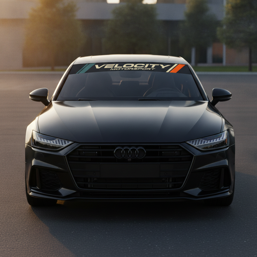 Custom Windshield Decals | Vinyl Windshield Banner Stickers