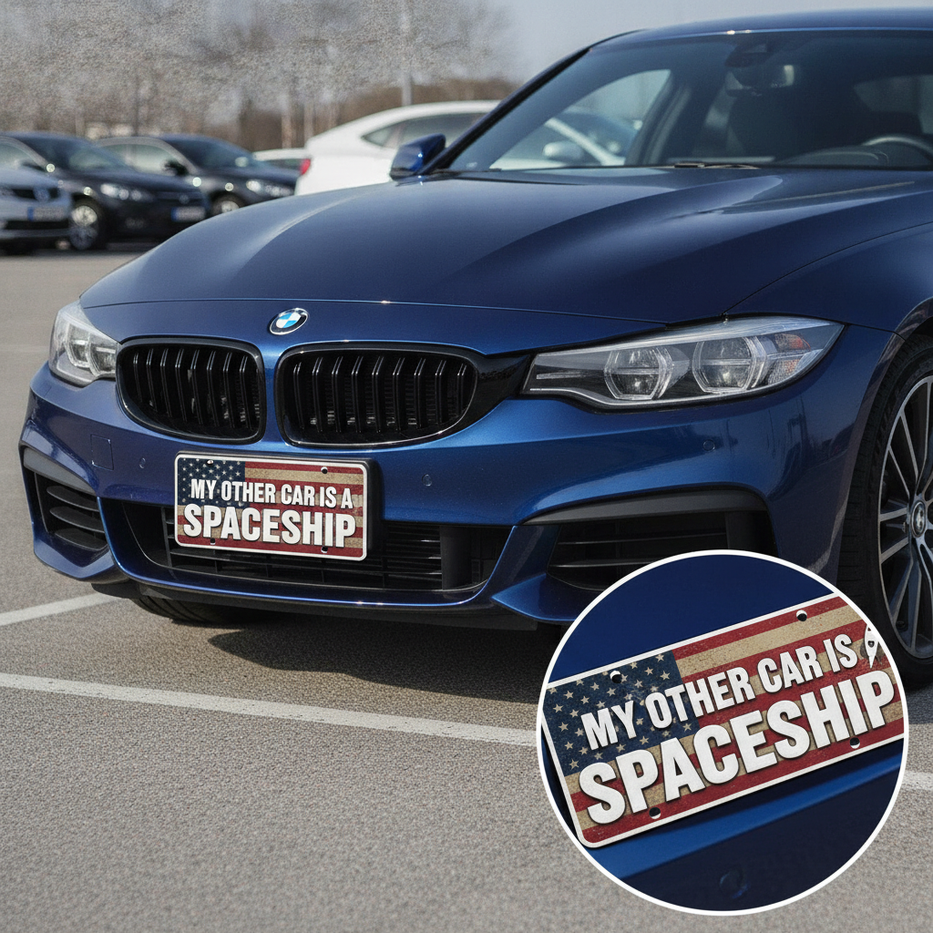 Funny License Plates | Personalized Novelty Metal License Plates