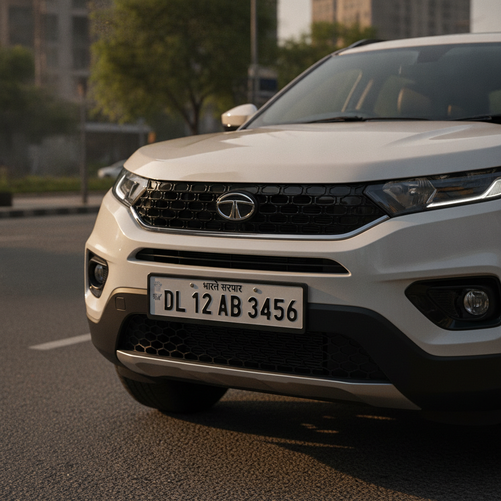 Custom Indian License Plates | Personalized India Style Number Plates |