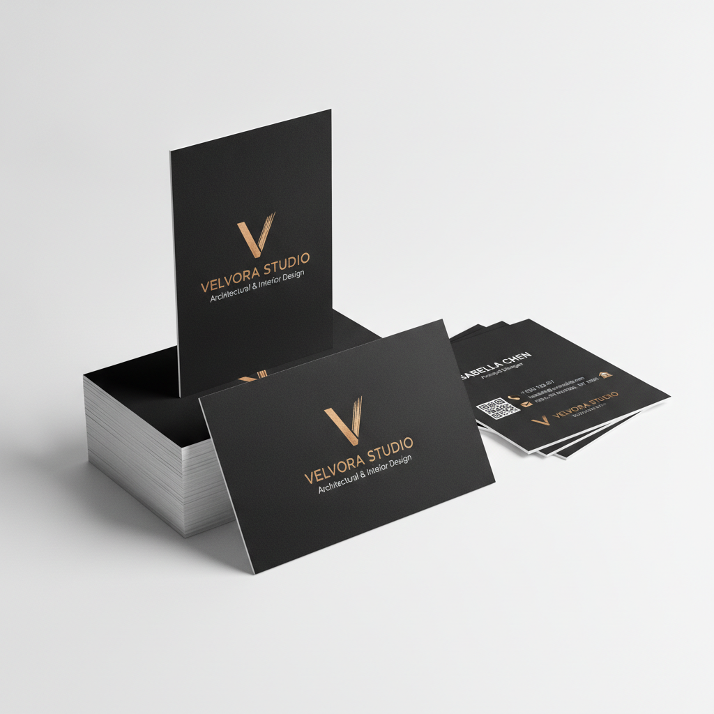 Velvet Business Cards | Premium Soft Touch Velvet Visiting Cards