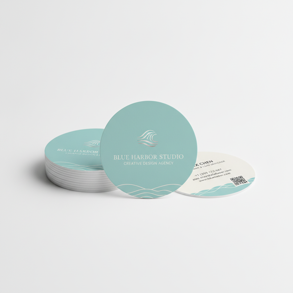 Circle Business Cards